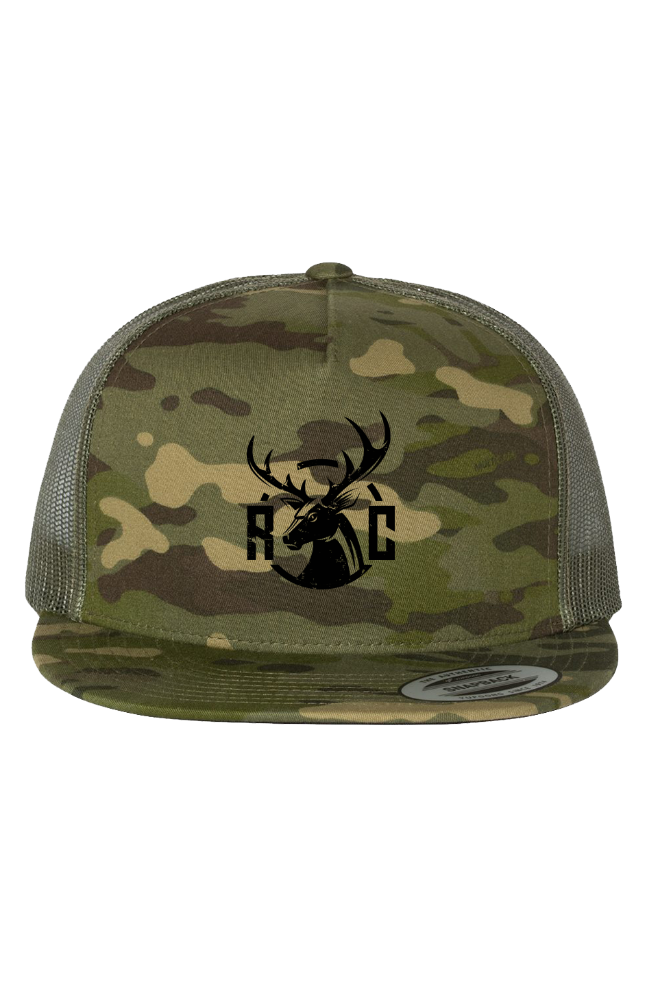 Rebel Craft 5-Panel Meshback Trucker Cap