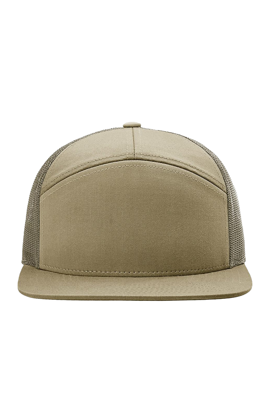 Coffee Hunt Repeat 7-Panel Trucker Cap