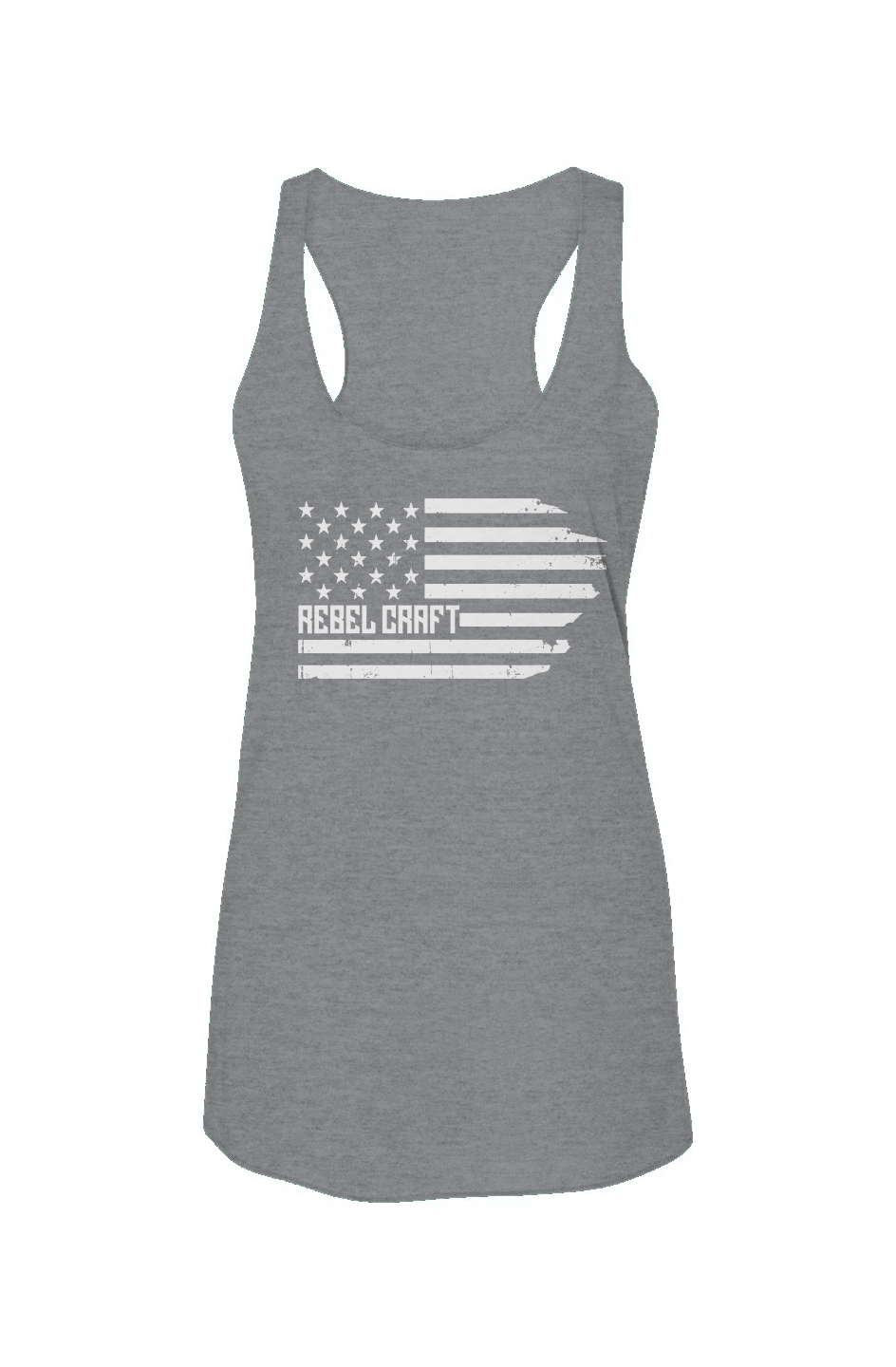Rebel Craft Women’s Triblend Racerback Tank