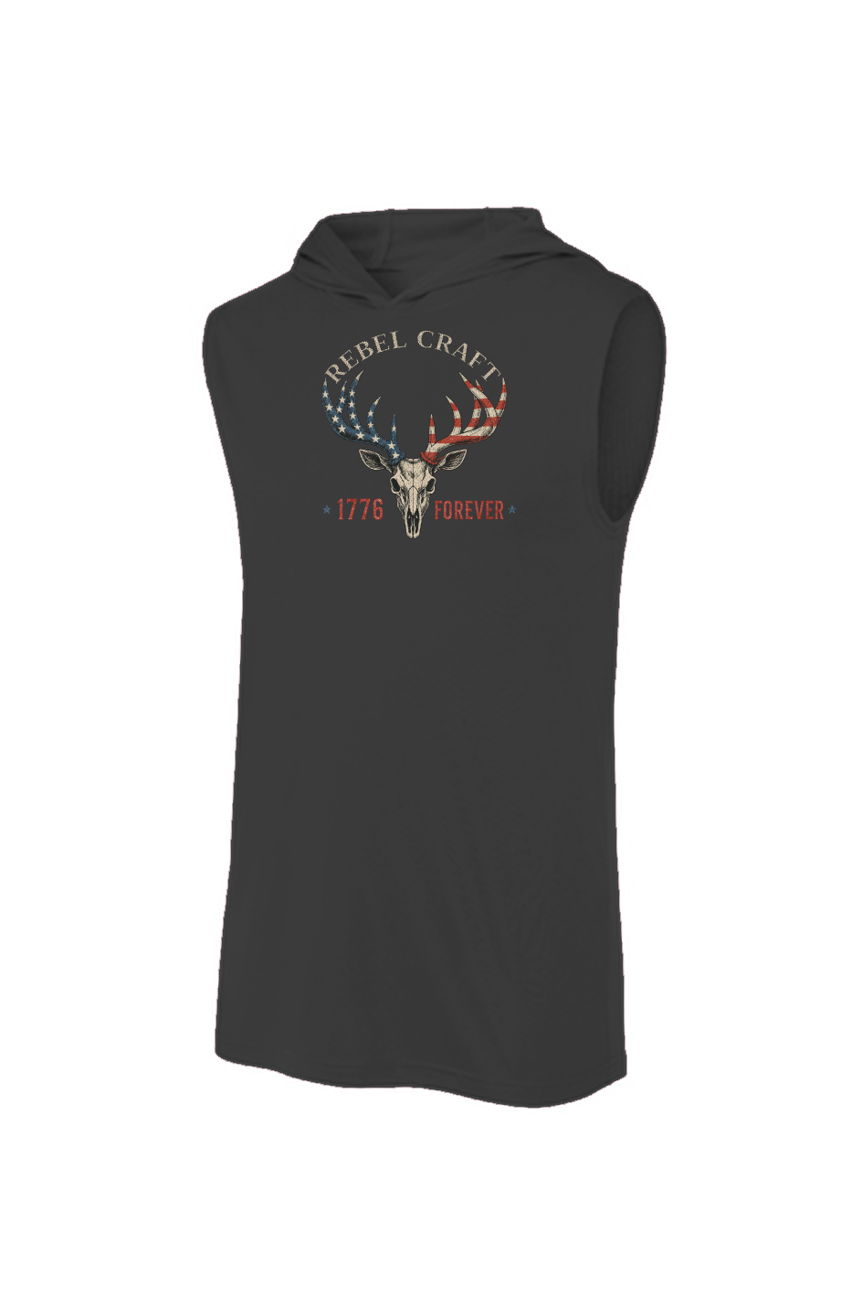 1776 Forever Sleeveless Performance Hoodie