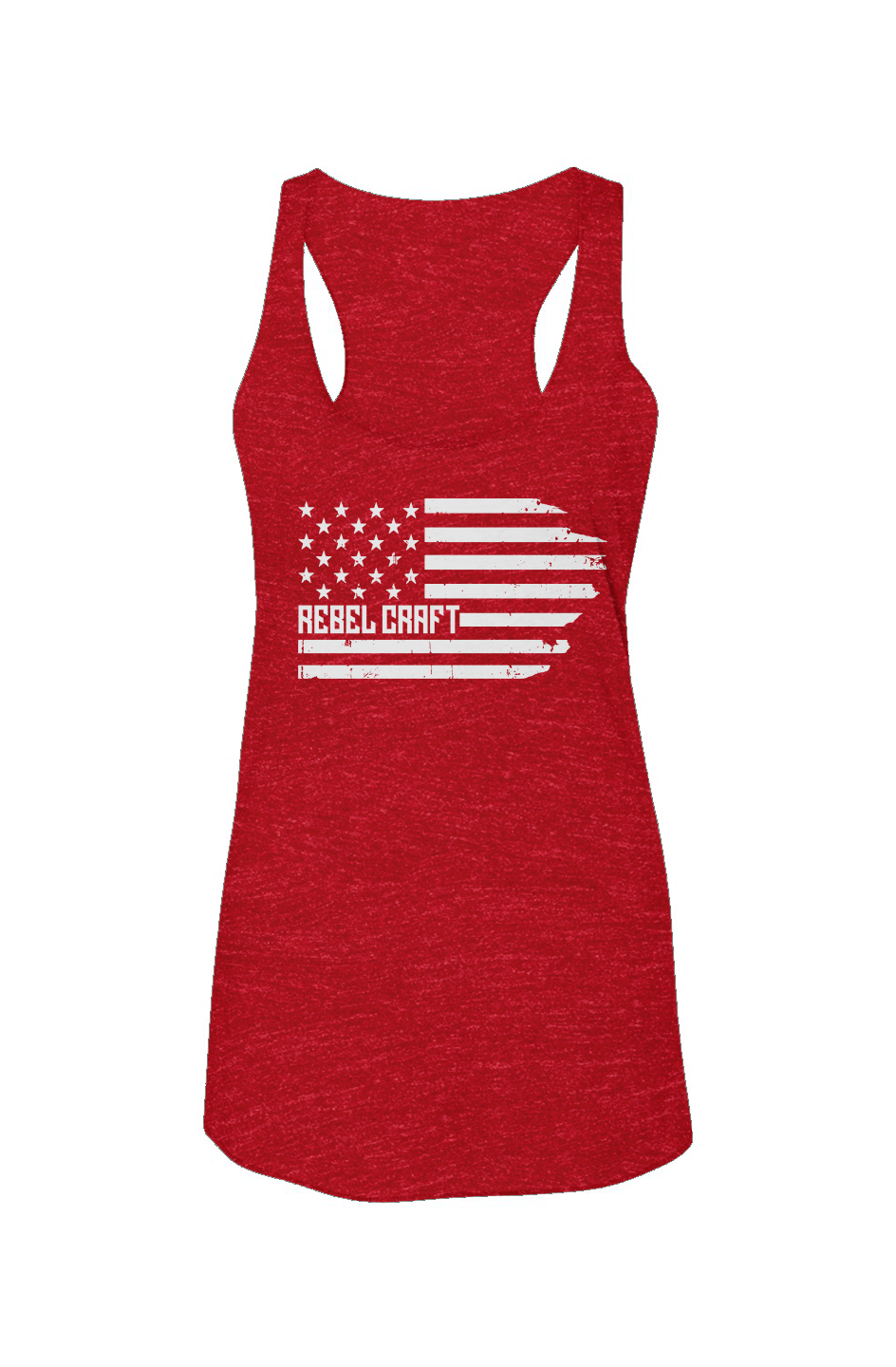 Rebel Craft Women’s Triblend Racerback Tank
