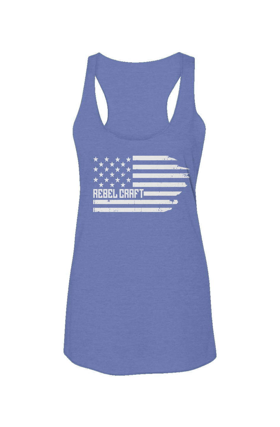Rebel Craft Women’s Triblend Racerback Tank