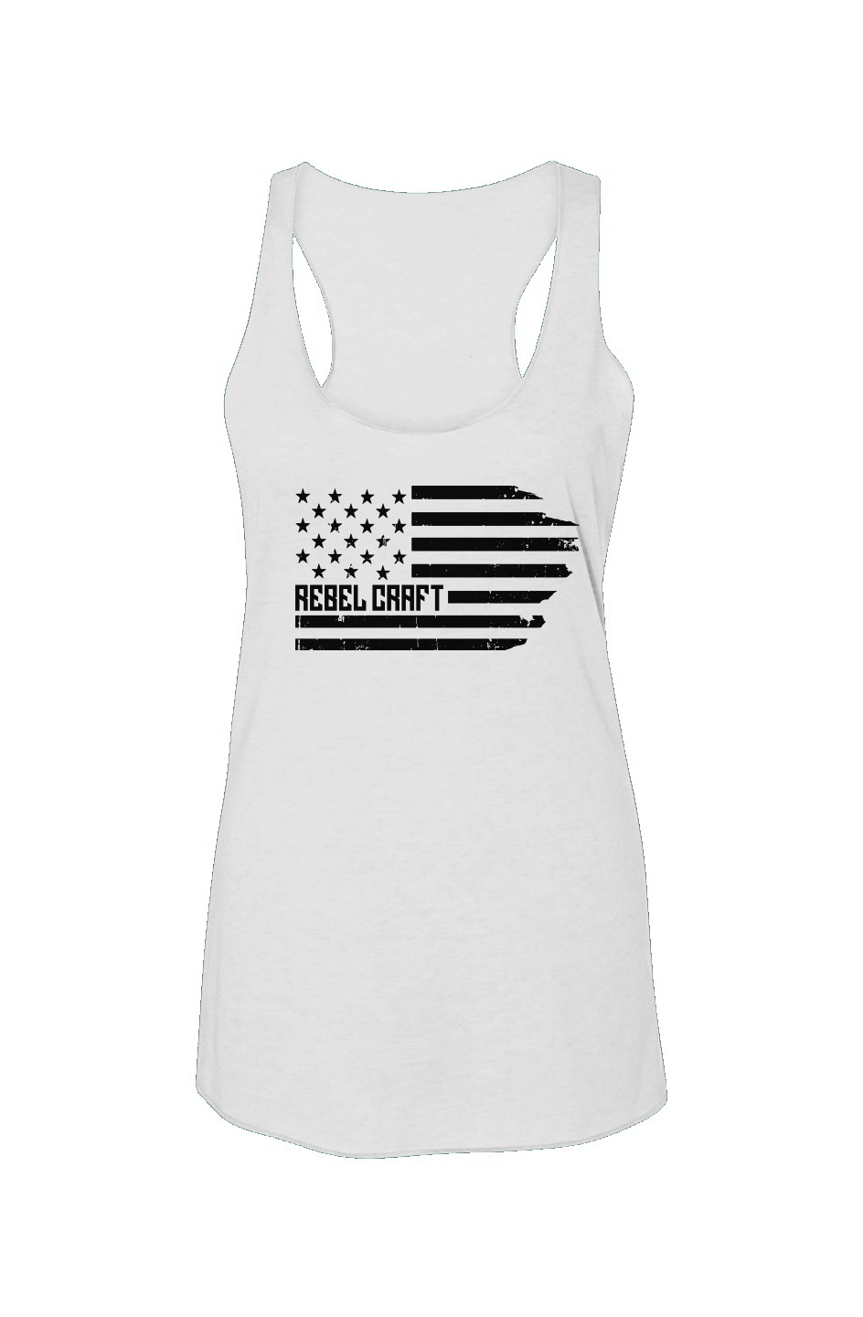 Rebel Craft Women’s Triblend Racerback Tank